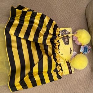Bumble bee skirt Jupe 3+ tutuu, pink pony, +
